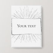 Witte Canvas Notitie Button (Voorkant)