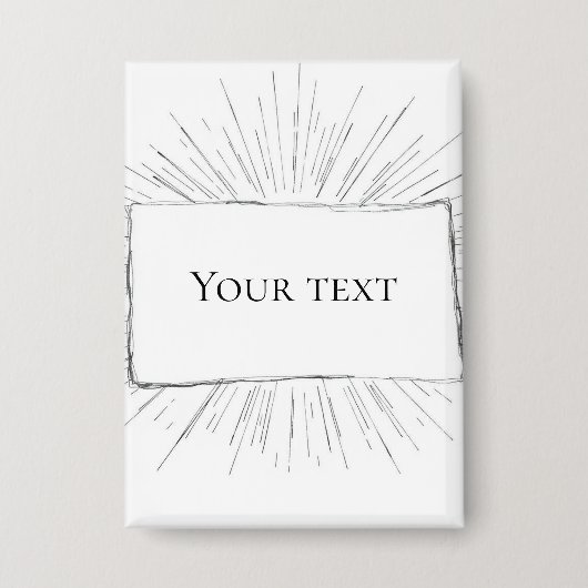 Witte Canvas Notitie Button (Voorkant)
