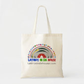 Witte Canvas tas (Voorkant)