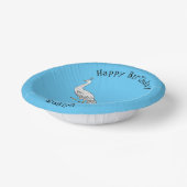 Witte cartoon papieren kommen (Gebogen)