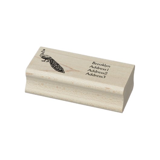 Witte cartoon rubberstempel (Stempel)