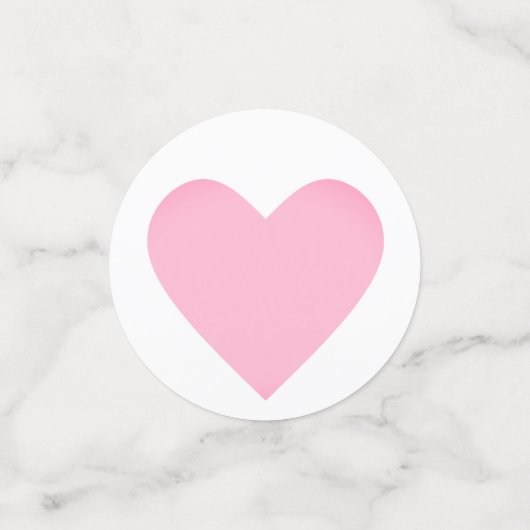 Witte cartoon verjaardag confetti (Kleine voorkant)