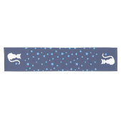 Witte Cat Tafelloper (Horizontaal)