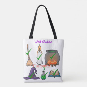 Witte checklist Thunder_Cove Tote Bag