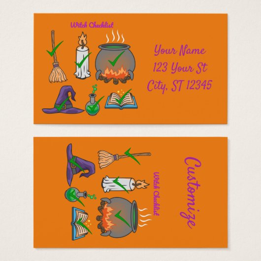 Witte checklist Thunder_Cove Visitekaartje (Voorkant /achterkant)