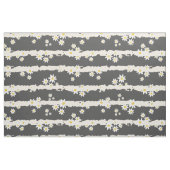 Witte Cheerful Flowers Stof (Fat Quarter)