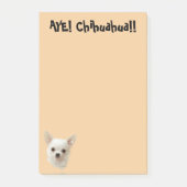 Witte Chihuahua, Aye Chihuahua Post-it® Notes (Voorkant)