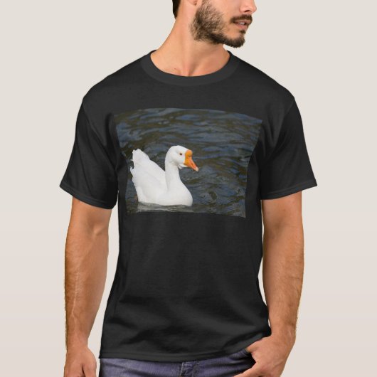 Witte Chinese gans T-shirt (Voorkant)
