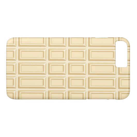 Witte chocolaatstaaftextuur Case-Mate iPhone case (Achterkant (Horizontaal))
