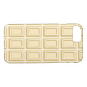 Witte chocolaatstaaftextuur Case-Mate iPhone case (Achterkant (Horizontaal))