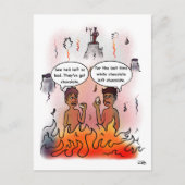 Witte Chocolade Briefkaart (Voorkant)