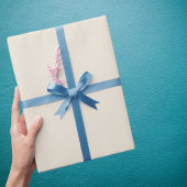 Witte Chocolade Effen Kleur Cadeaupapier