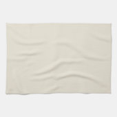Witte Chocolade Effen Kleur Theedoek (Horizontaal)