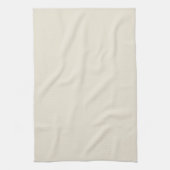 Witte Chocolade Effen Kleur Theedoek (Verticaal)