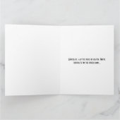 Witte chocolade kaart (Binnen)