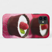 Witte chocolademousse dessert Case-Mate iPhone case (Achterkant (horizontaal))