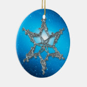 WITTE CHRISTMAS Snowflake Ornament (Rechts)