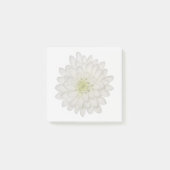 Witte Chrysanthemum Post-Its Post-it® Notes (Voorkant)