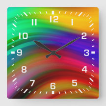 Witte cijfers / regenbooggolven