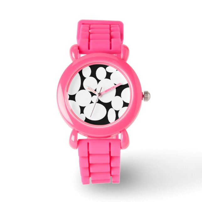 WITTE CIRCLS HORLOGE (Voorkant)