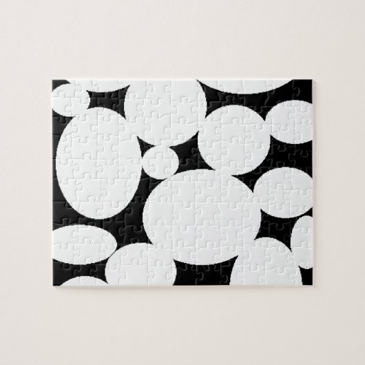 WITTE CIRCLS LEGPUZZEL (Horizontaal)