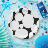 WITTE CIRCLS PAPIEREN BORDJE (Feest)