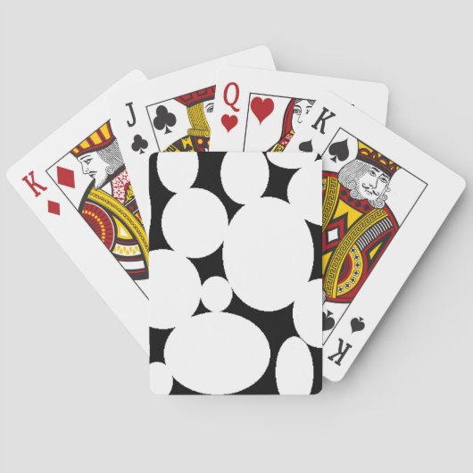 WITTE CIRCLS SPEELKAARTEN (Achterkant)