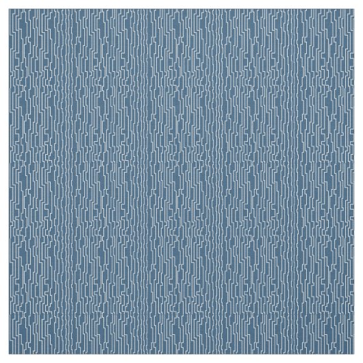 Witte circuitlijnen stof (Swatch)