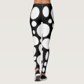 Witte cirkel leggings (Achterkant)