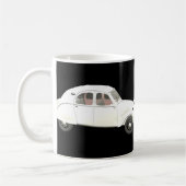 Witte Citroen 2CV Koffiemok (Links)