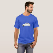 Witte citroen 2CV T-shirt (Voorkant volledig)