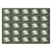 Witte cockpitjes tafelkleed (Voorkant (Horizontaal))