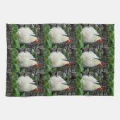 Witte cockpitjes theedoek (Horizontaal)