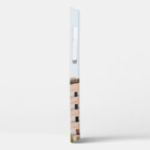 WITTE CONCRETE BOUW BESIDE GROENE PALM TREE UND Case-Mate iPhone CASE (Achterkant / Links)