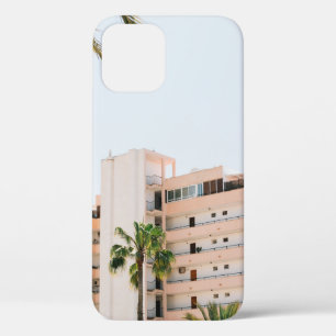WITTE CONCRETE BOUW BESIDE GROENE PALM TREE UND Case-Mate iPhone CASE