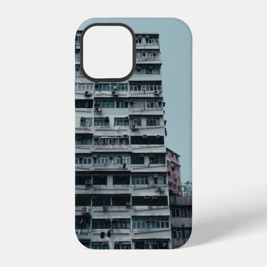 WITTE CONCRETE BOUW iPhone HOESJE (Achterkant)