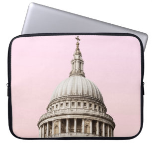 WITTE CONCRETE BOUW ONDER KLEUTEN LAPTOP SLEEVE