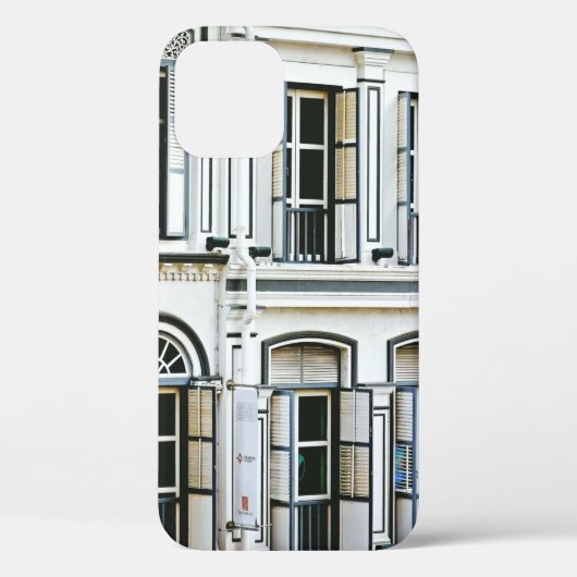 WITTE CONCRETE BOUW TIJDENS DAG-4 Case-Mate iPhone CASE (Achterkant)