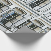 WITTE CONCRETE BOUW TIJDENS DAG CADEAUPAPIER (Hoek)