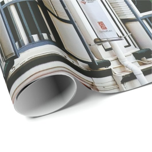 WITTE CONCRETE BOUW TIJDENS DAG CADEAUPAPIER (Rol Hoek)