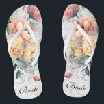 Witte Confetti Glitter & Bloemen | Bruid Teenslippers<br><div class="desc">Bridal Party Flip Flop Schoenen klaar voor u te personaliseren. Dit product is 100% . (Behalve de Gouden Scriptbelettering... u moet contact met mij opnemen om de formulering te wijzigen) *****Klik op BUTTON AANPASSEN om afbeeldingen of tekst toe te voegen, te verwijderen, te verplaatsen, te vergroten/verkleinen, te wijzigen, te roteren,...</div>