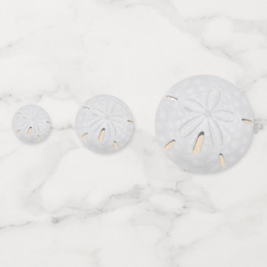 Witte Confetti  voor strandwonden (Voorkanten)