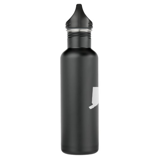 Witte Connecticut Waterfles (Links)