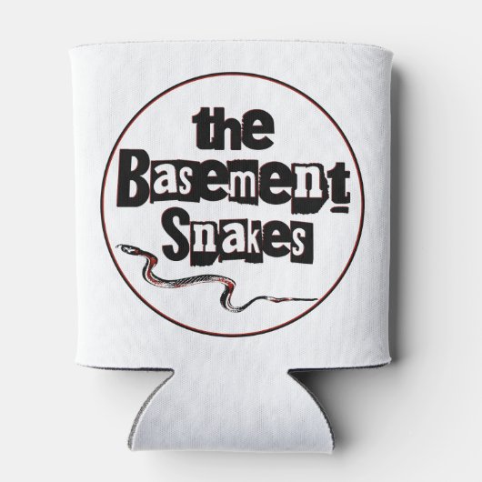 Witte Coozie - Basement Slangen (Achterkant)