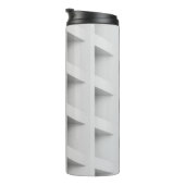 Witte cubbyplank thermosbeker (Geroteerd rechts)