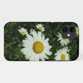  witte dagbloemen. Case-Mate iPhone case (Achterkant (horizontaal))