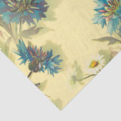  witte dagen en blauw cornbloem tissuepapier (Detail)