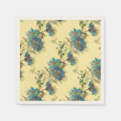  Witte Dagen en Blauwe Kornbloemen Crafter Servet (Voorkant)