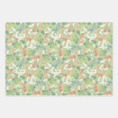 Witte Dagen Gele Botervliegen in de tuin Inpakpapier Vel (Voorkant 2)