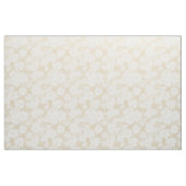 Witte dagen op beige stof (Yard (91,4 cm))